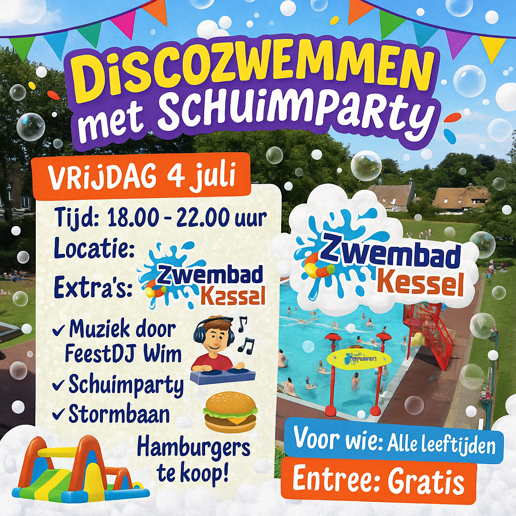 discozwemmen 4 juli 2025